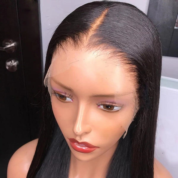 13x6 Transparent Lace Frontal Wigs Straight Hair 5x5 6x6 closure Wigs - pegasuswholesale