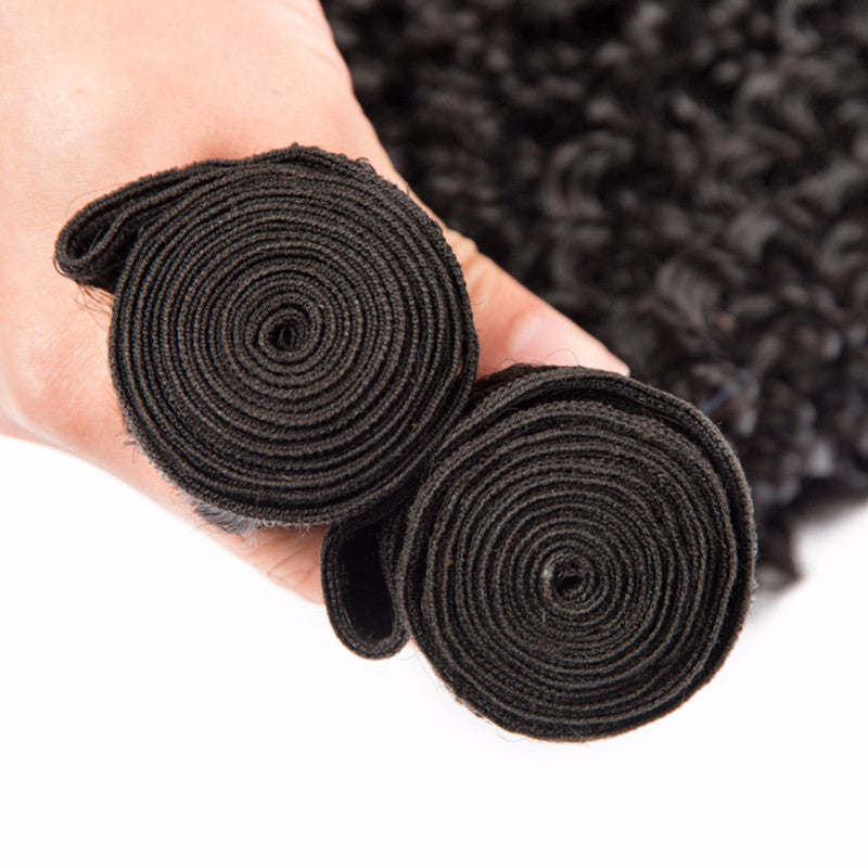 Kinky Curly Brazilian Human Hair 3 Bundles - pegasuswholesale