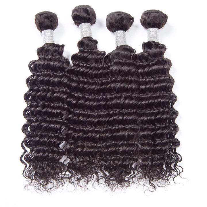 9A Brazilian Virgin Hair 1 Bundle Deep Wave - pegasuswholesale