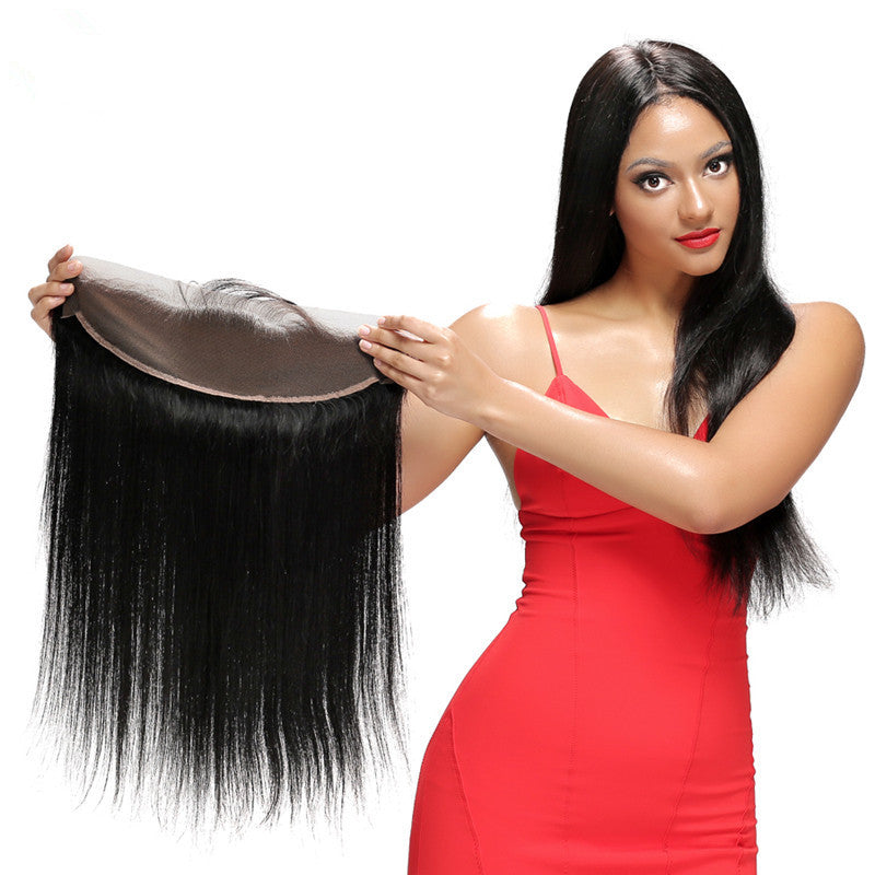 Wholesale 5PCS Human Hair Lace Frontal Straight - pegasuswholesale