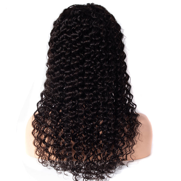 Transparent Lace Wig 4x4 5x5 13x4" Deep Wave Frontal Closure Wigs - pegasuswholesale