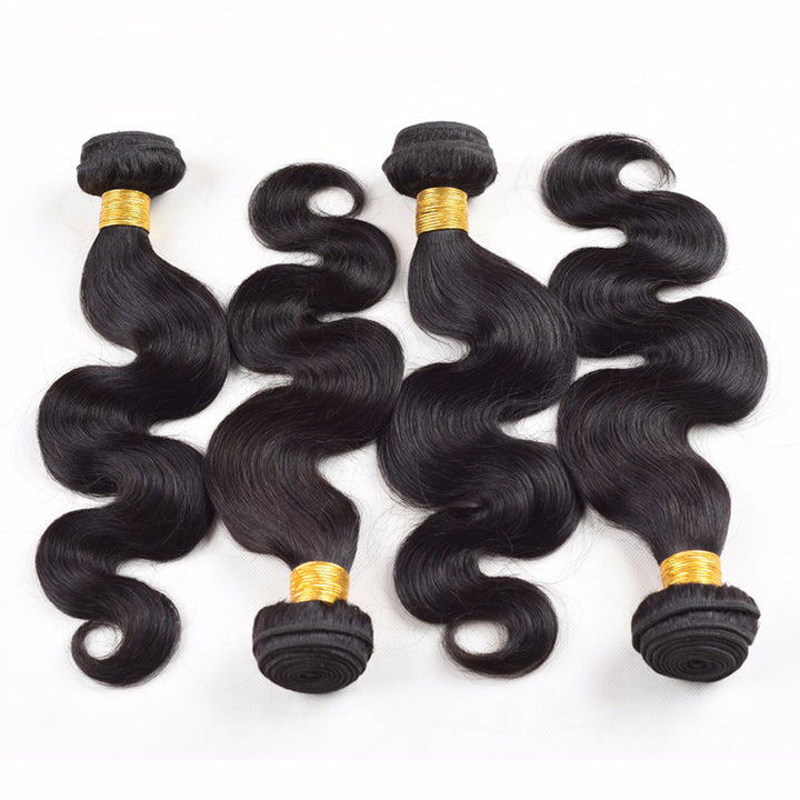 Body Wave 9A Bundles With 13x4" Frontal Brazilian Hair - pegasuswholesale