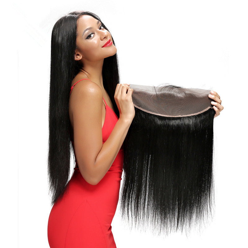 Wholesale 5PCS Human Hair Lace Frontal Straight - pegasuswholesale