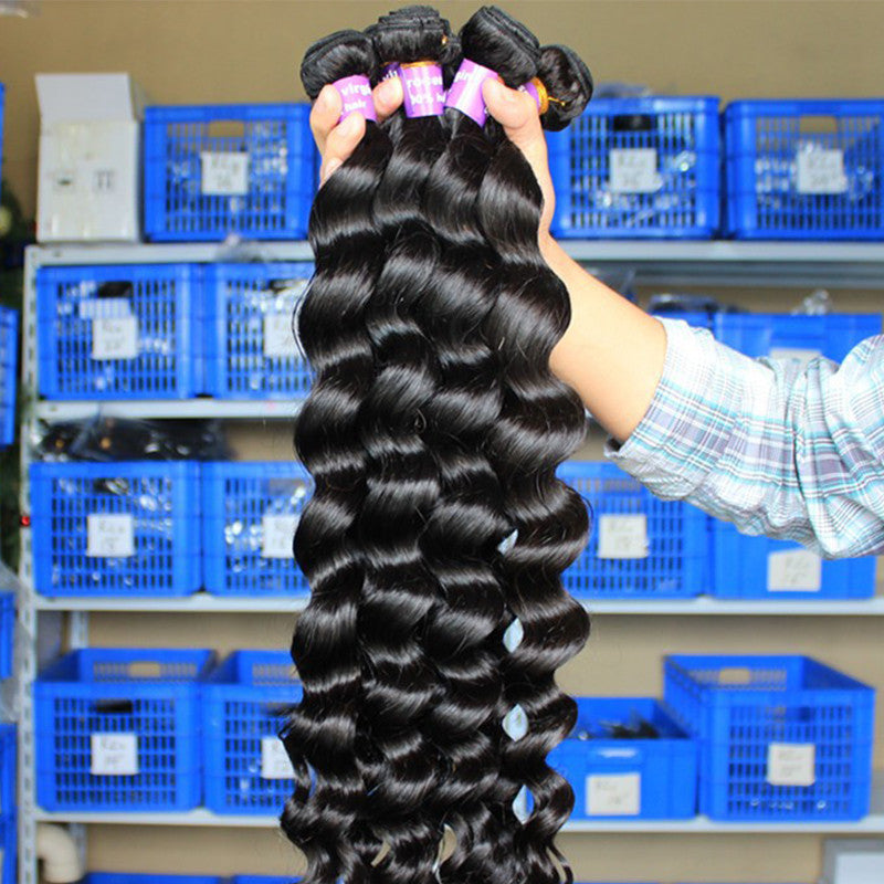 Wholesale 9A 10 Bundles Brazilian Virgin Hair Loose Wave - pegasuswholesale