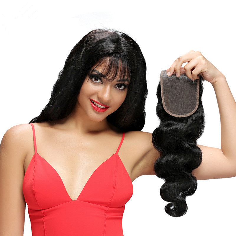 Wholesale 5PCS Brazilian Virgin Human Hair Lace Closure Body Wave - pegasuswholesale