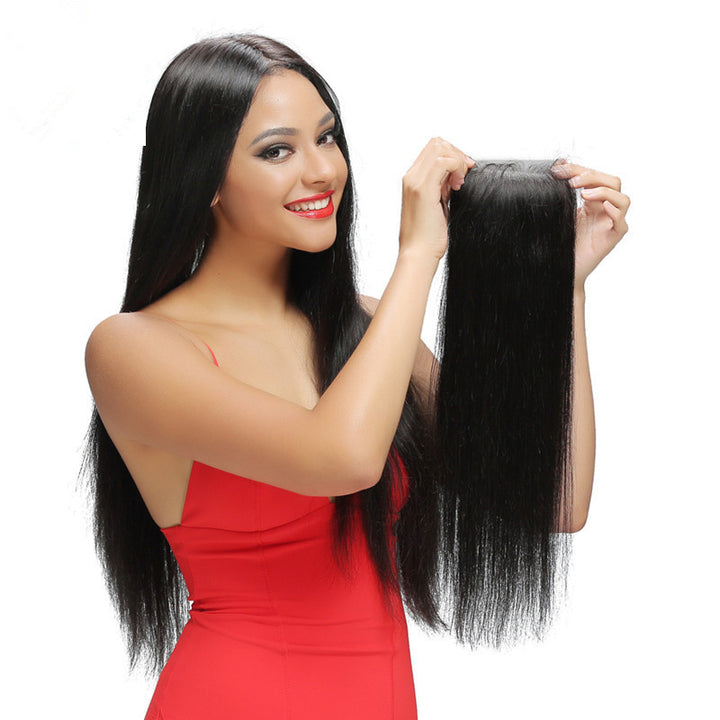 Wholesale 5PCS Straight Brazilian Human Hair Lace Closure - pegasuswholesale