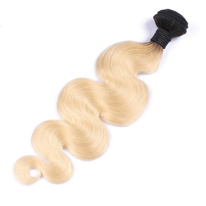 1b/613 Blonde Brazilian Virgin Human Hair 3 Bundles Body Wave - pegasuswholesale