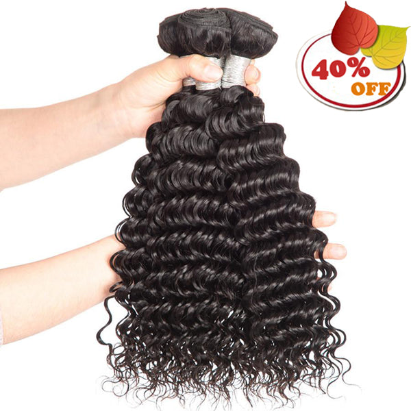 Wholesale 10 Bundles 1KG 9A Best Quality Brazilian Virgin Human Hair Deep Wave - pegasuswholesale