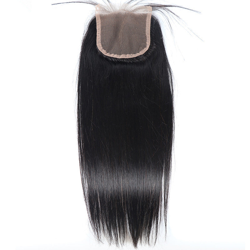 Wholesale 5PCS Straight Brazilian Human Hair Lace Closure - pegasuswholesale