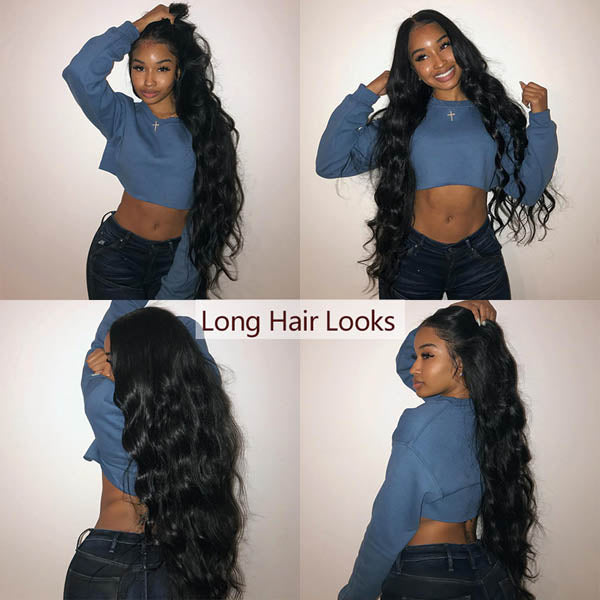 10a Body Wave 3/4 Bundles Brazilian Virgin Hair Weave - pegasuswholesale