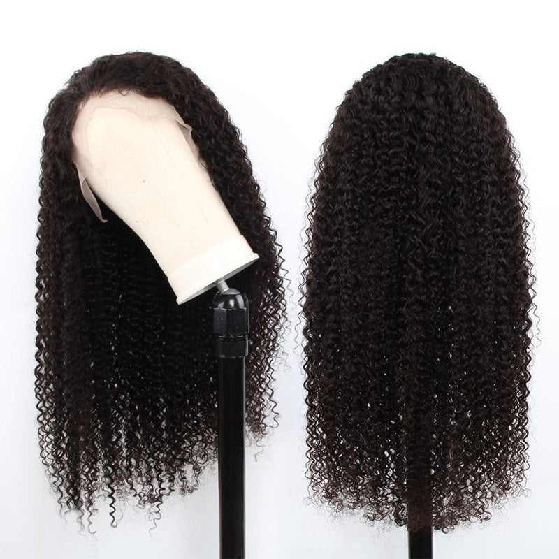 HD Swiss Lace Fornt Wigs 13X4"  Brazilian Kinky Curly Wave 【PWH6681】 - pegasuswholesale
