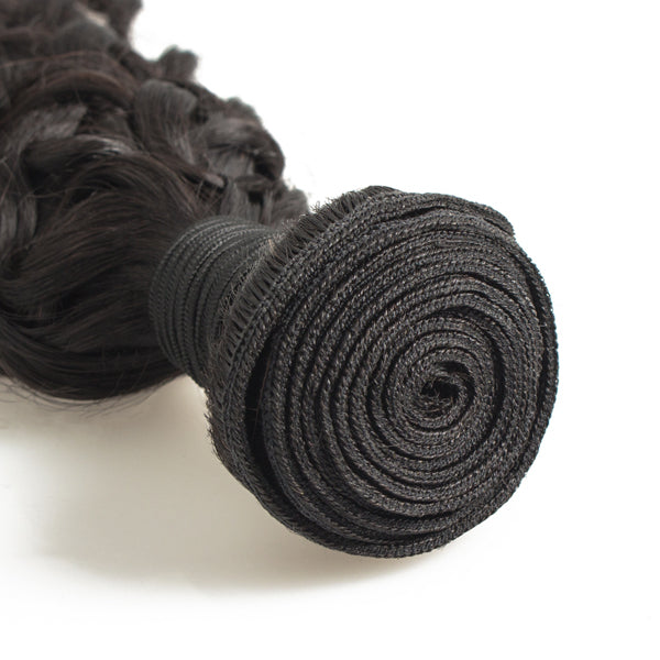 HD Swiss Lace 13x4 Frontal Water Wave With 3/4 Bundles Brazilian Human Hair 【PWH2236】 - pegasuswholesale