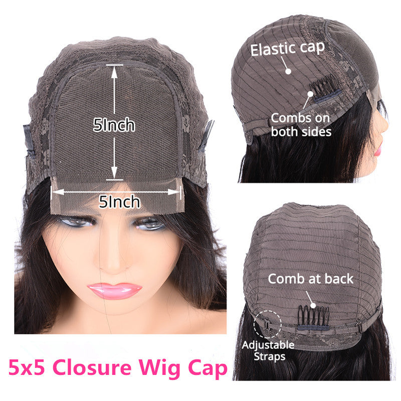 7 Wigs Deal Transparent Lace 5x5 Wig 150% 180% Density - pegasuswholesale
