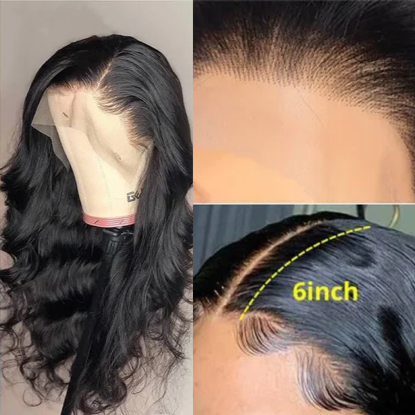 13x6 Transparent Lace Frontal Wigs Body Wave Hair 5x5 6x6 Closure Wigs - pegasuswholesale