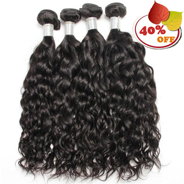 3/4 Piece Natural Wave Hair Bundles 9A Grade Brazilian - pegasuswholesale