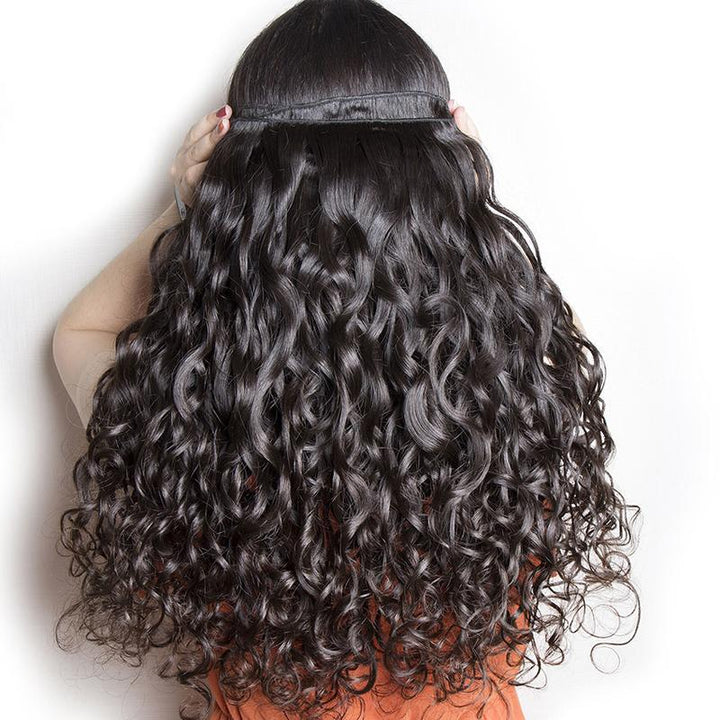 3/4 Piece Natural Wave Hair Bundles 9A Grade Brazilian - pegasuswholesale