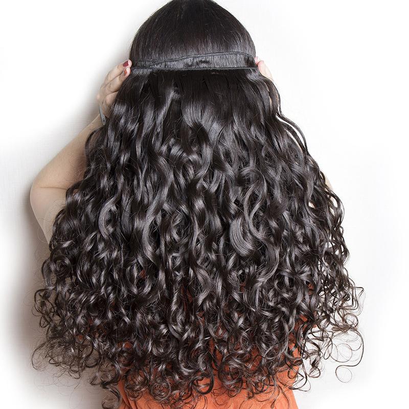 3/4 Piece Natural Wave Hair Bundles 9A Grade Brazilian - pegasuswholesale