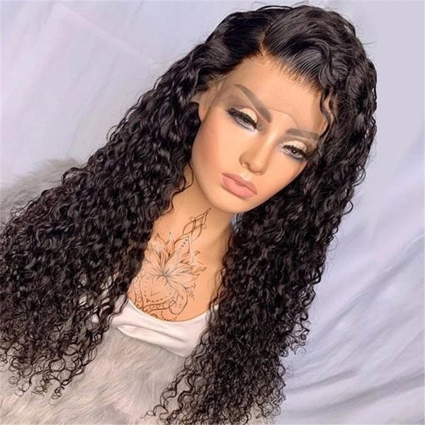 13x6 Transparent Lace Frontal Wigs Curly Hair 6x6 Closure Wigs - pegasuswholesale
