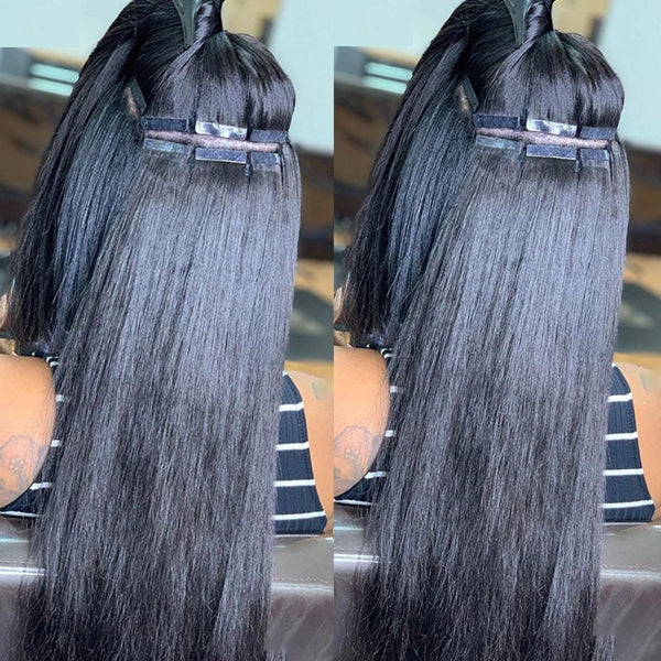 Tape In Hair Extensions 10A Grade Straight