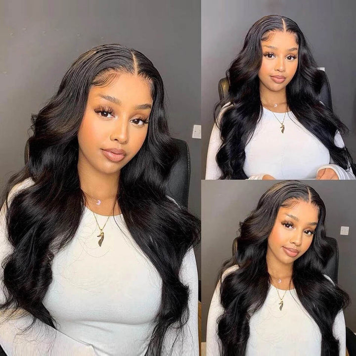 HD Swiss Lace Frontal 13x4" With Bundles Body Wave Brazilian 【PWH2239】 - pegasuswholesale