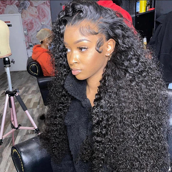 Curly 6x6 13x6 HD Lace Closure Frontal Wigs