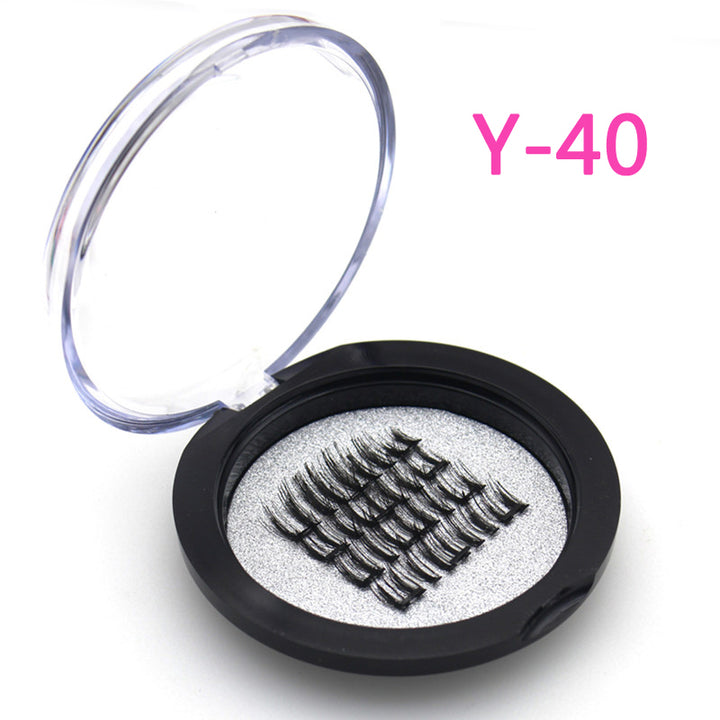 3D Magnetic eyelashes with 3 magnets handmade 【PEGE05】 - pegasuswholesale