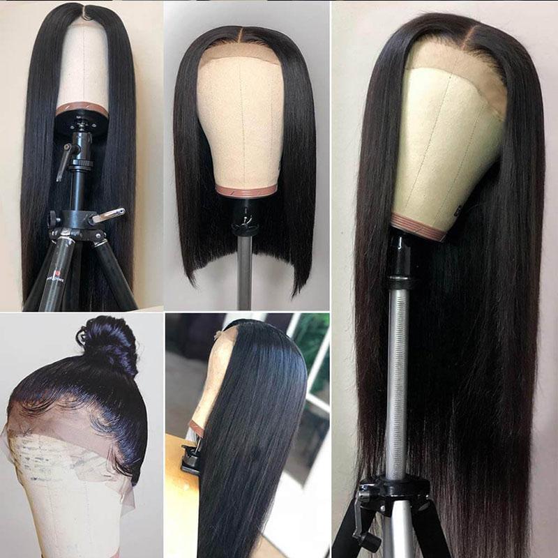 13*4 Silky Straight Brazilian Human Hair Wig (Full lace wig/Lace front wig/360 lace wig) - pegasuswholesale