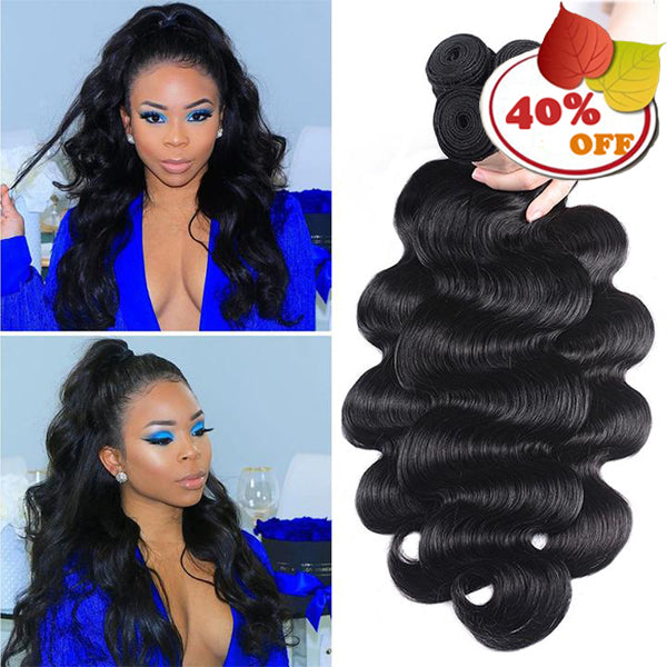 Body Wave Hair Weave 3/4 Bundles 9A Human Hair - pegasuswholesale