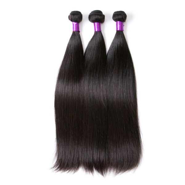 Straight Hair Bundles 100% Human Hair Remy Hair Extension 2 Piece - pegasuswholesale