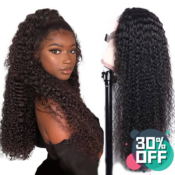 4x4 5x5 6x6 Lace Closure Wig Brazilian Kinky Curly Human Hair - pegasuswholesale