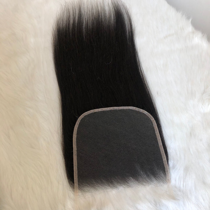 7x7 Straight HD Swiss Lace Closure - pegasuswholesale