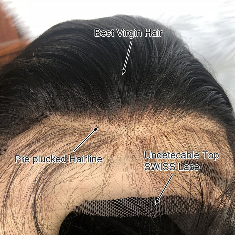Indian curly 4x4 Closure Wig, HD Lace Wig - 【PWH6193】 - pegasuswholesale