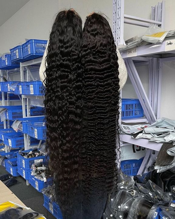 13X6" HD Lace Front WigS burmese curly wavy Invisible lace NEW STYLE  180% density - pegasuswholesale