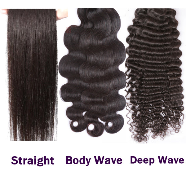 40" Lace Frontal Wigs Brazilian Human Hair Straight Body Wave - pegasuswholesale